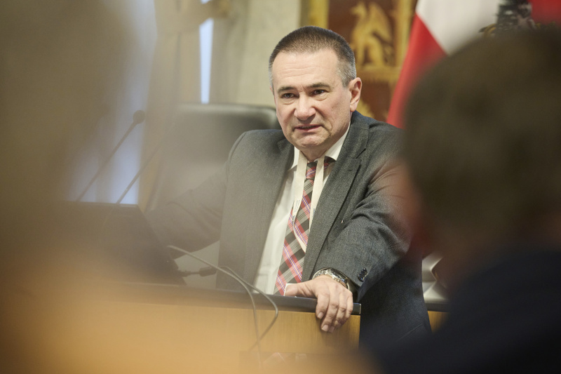 Am Rednerpult: Leiter des Department für Landschaft, Wasser und Infrastruktur, BOKU Wien Gernot Stöglehner