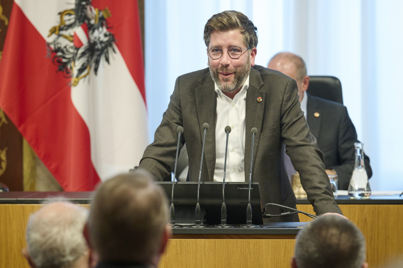 Am Rednerpult: Bundesrat Christian Fischer (SPÖ)