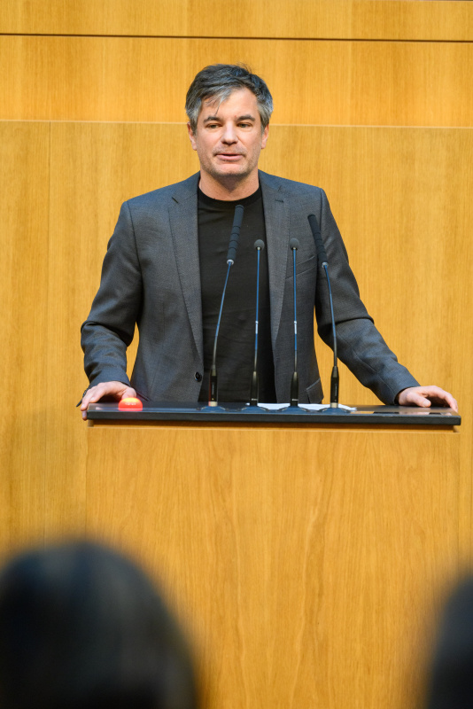 Am Rednerpult: Nationalratsabgeordneter Wolfgang Moitzi (SPÖ)