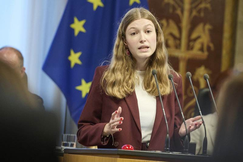 Am Rednerinnenpult Bundesrätin Amelie Muthsam (SPÖ)