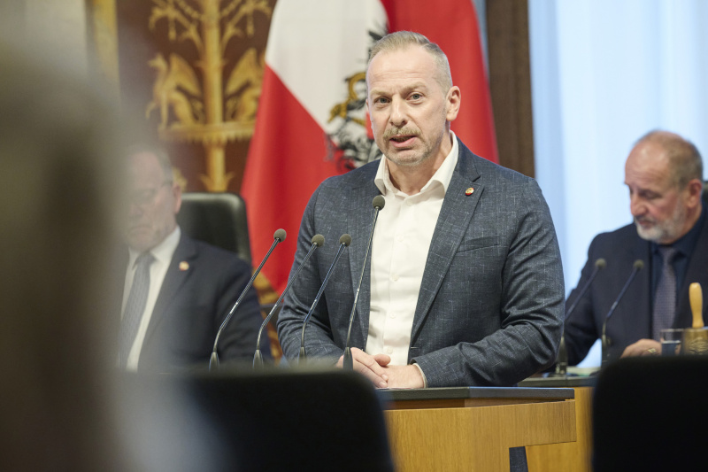 Am Rednerpult Bundesrat Stephan Auer-Stüger (SPÖ)