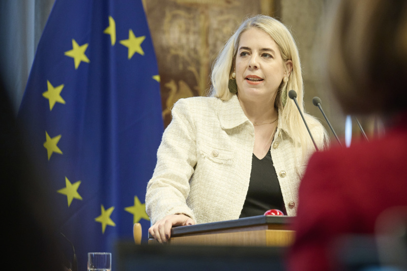 Am Rednerinnenpult Bundesrätin Isabella Theuermann (FPÖ)