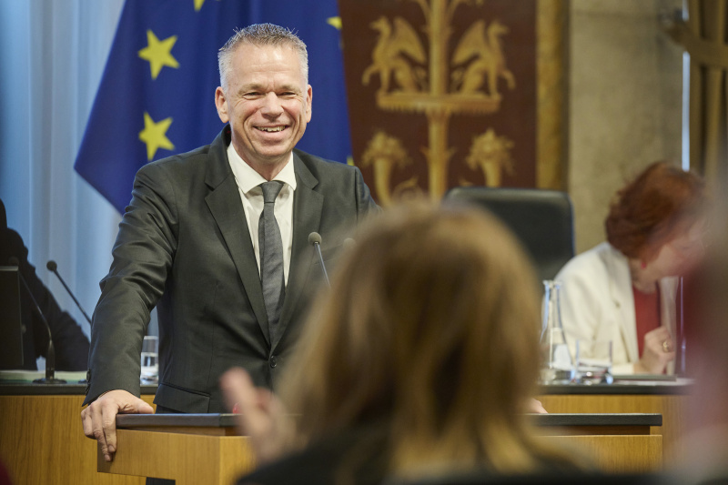 Am Rednerpult Bundesrat Harald Himmer (ÖVP)