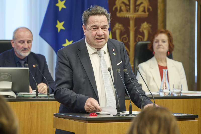 Am Rednerpult Bundesrat Klemens Kofler (FPÖ)