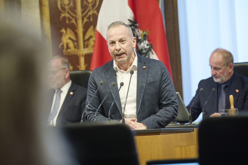Am Rednerpult Bundesrat Stephan Auer-Stüger (SPÖ)