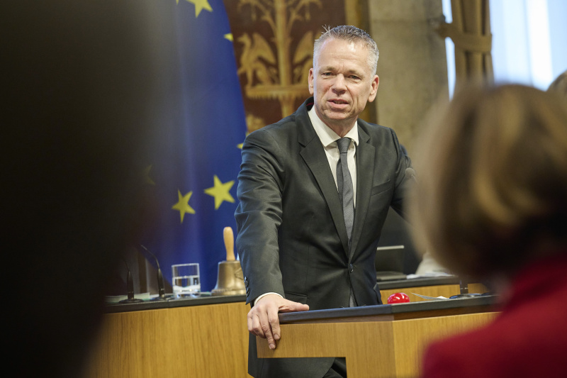 Am Rednerpult Bundesrat Harald Himmer (ÖVP)