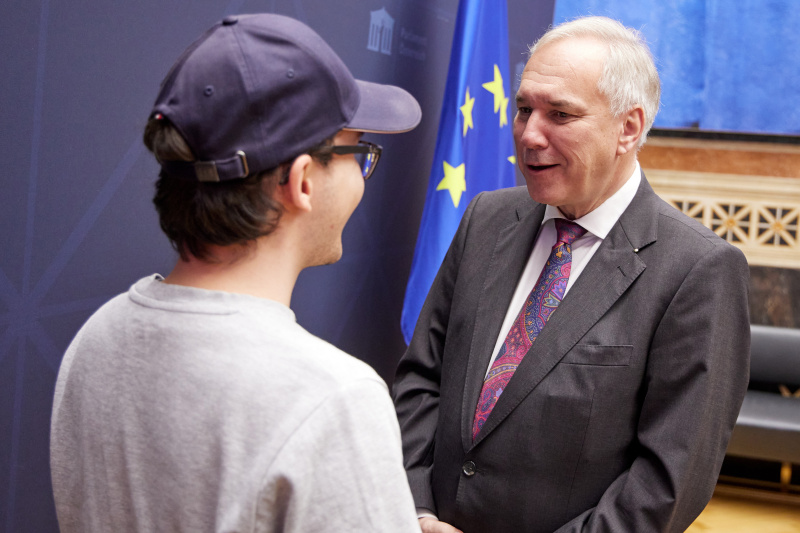 Fotopoint mit Nationalratspräsident Walter Rosenkranz (FPÖ