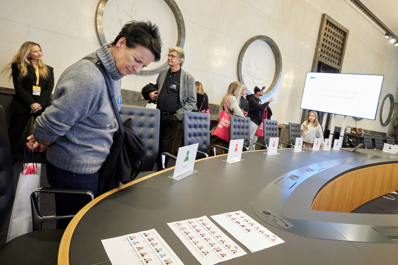 Informationsstand des Untersuchungsausschusses