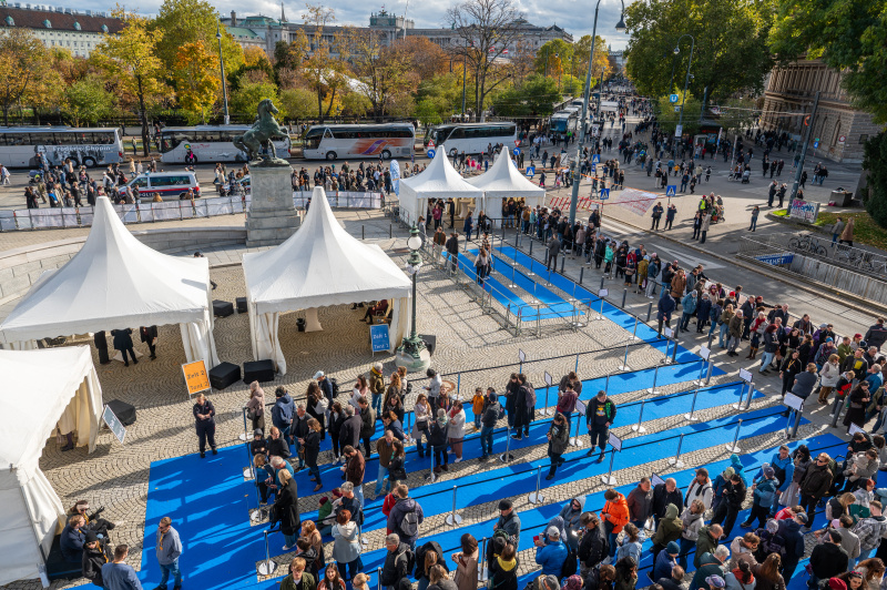 Blick in Richtung Ringstraße