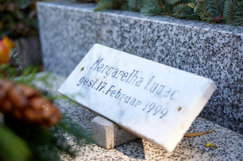 Grab von Margaretha Lupac