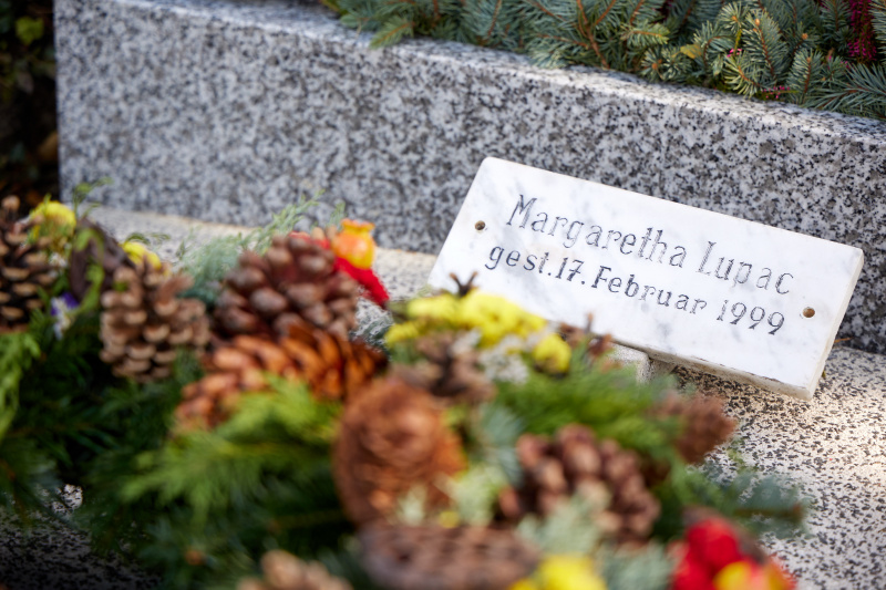 Grab von Margaretha Lupac