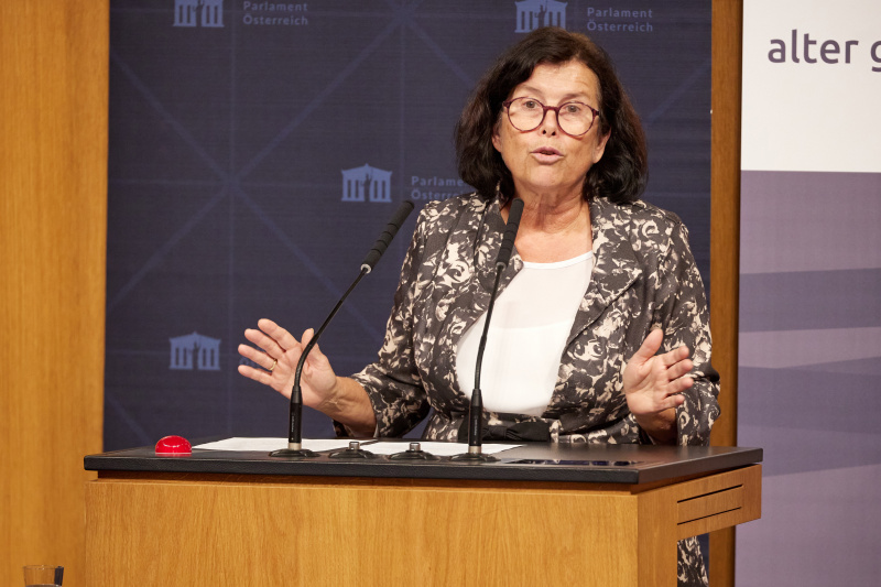 Kurzstatement Präsidentin des Österreichischen Seniorenrates Birgit Gerstorfer