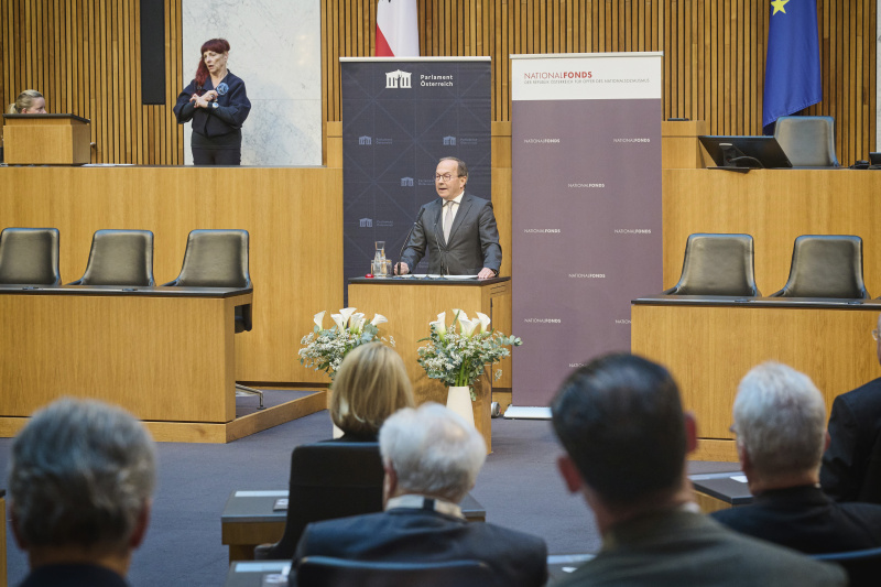Eröffnungsworte Zweiter Nationalratspräsident Peter Haubner (ÖVP)