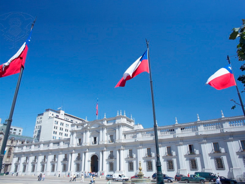 Palacio de la Moneda, Santiago de Chile, Santiago, Chile, South America