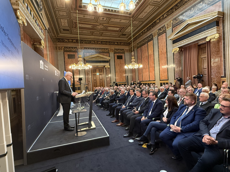 Begrüßung Nationalratsabgeordneter Martin Graf (FPÖ)