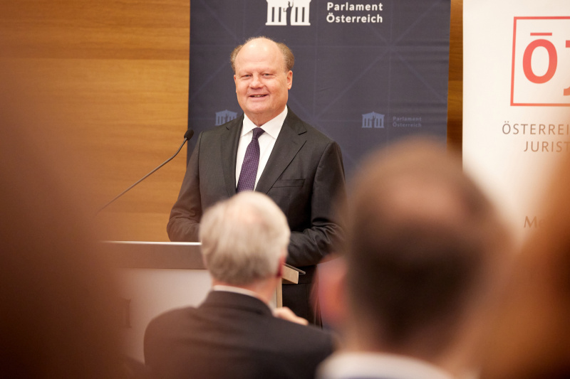 Begrüßung Generalsekretär des Österreichischen Juristentages Günther Winsauer
