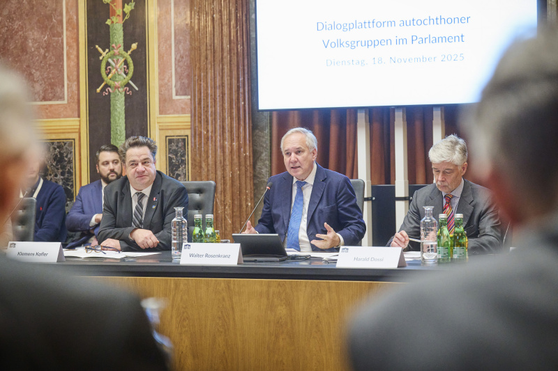 Eröffnungsworte Nationalratspräsident Walter Rosenkranz (FPÖ)