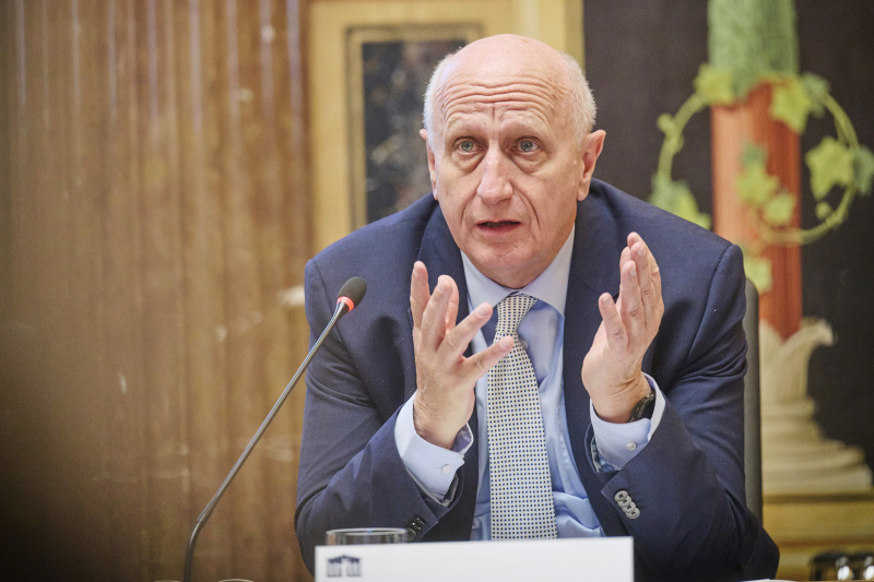 Impulsvortrag zum Thema „Volksgruppengesetz“. Mitglied des Verfassungsgerichtshofes Georg Lienbacher