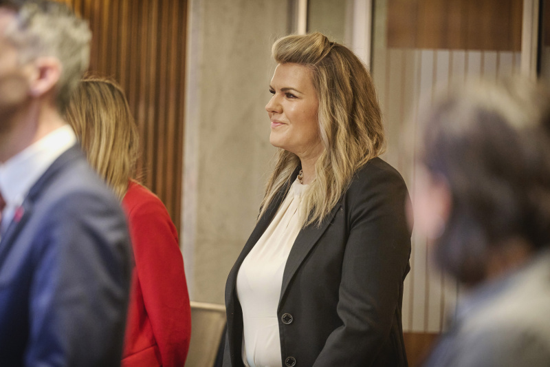 Angelobung Nationalratsabgeordnete Lisa Aldali (NEOS)