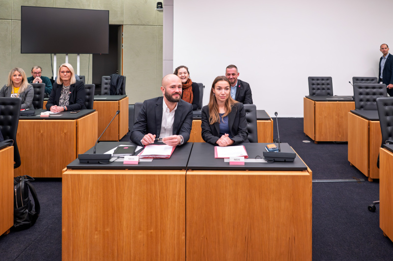 Ausschussmitglied der NEOS. Nationalratsabgeordnete Sophie Wotschke (NEOS)