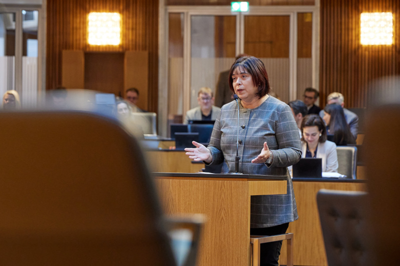 Fragestellerin Nationalratsabgeordnete Agnes Totter (ÖVP)