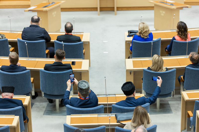 Teilnehmer während dem 4. Parlamentarischen Gipfel der internationalen Krim-Plattform in Stockholm