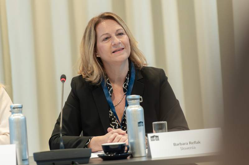 Introduction of participants. Barbara Reflak - Slovenia