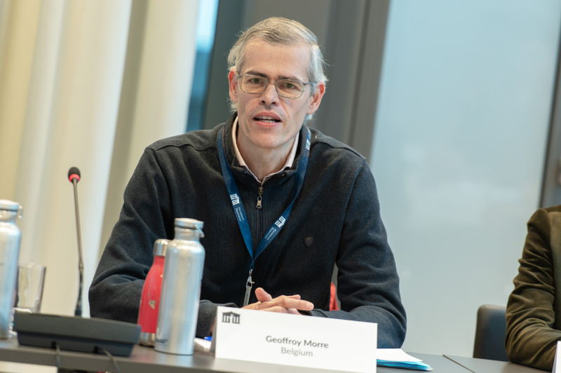 Introduction of participants. Geoffroy Morre - Belgium