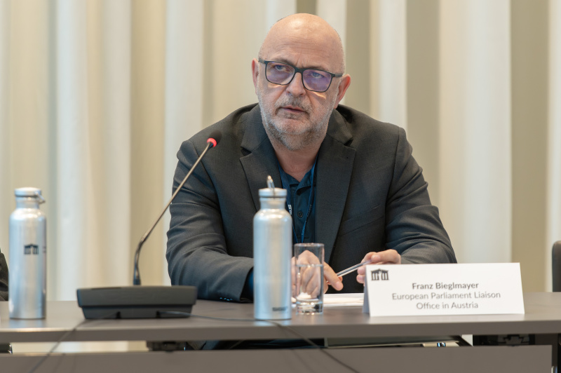 Introduction of participants. Franz Bieglmayer - European Parliament Liaison Office in Austria
