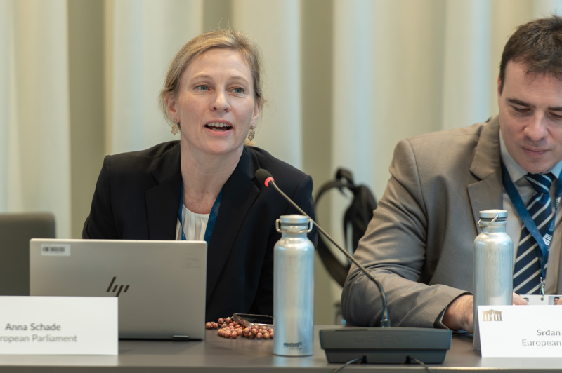 Introduction of participants. Anna Schade - European Parliament