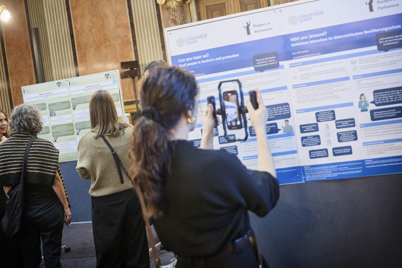 Präsentation der Poster