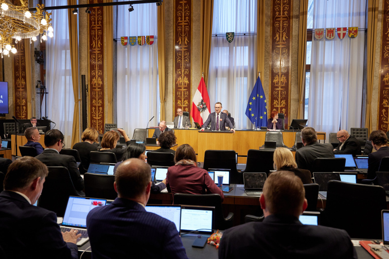 Am Rednerpult: Bundesrat Dominik Reisinger (SPÖ)