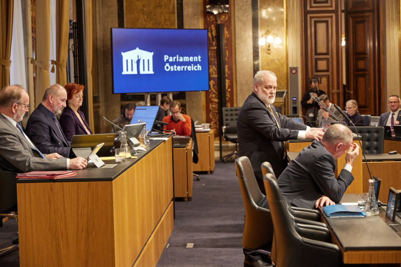 Am Rednerpult: Bundesrat Andreas Guggenberger (FPÖ)