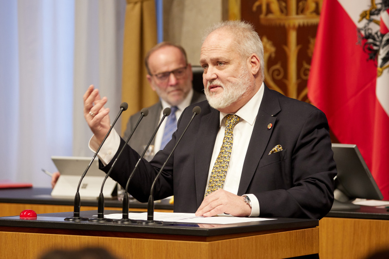 Am Rednerpult: Bundesrat Andreas Guggenberger (FPÖ)