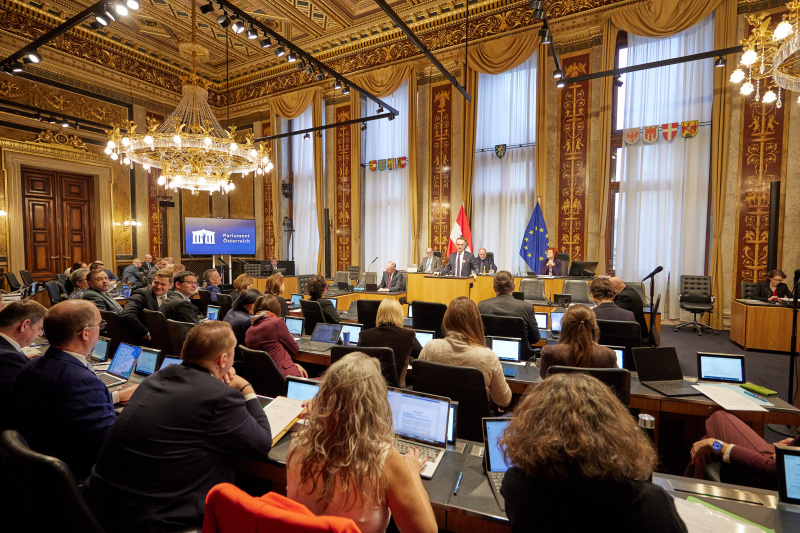 Am Rednerpult: Bundesrat Dominik Reisinger (SPÖ)