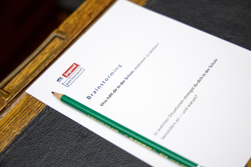 Jugendparlament - Brainstorming