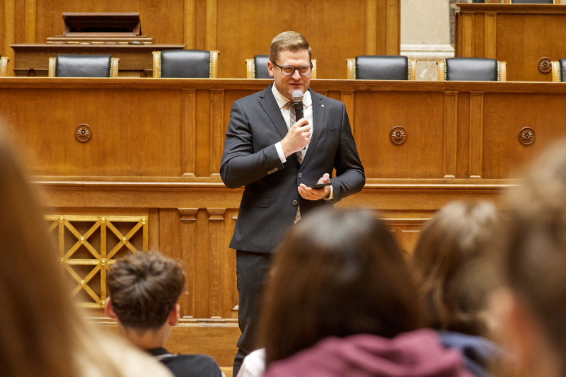 Begrüßung Bundesrat Markus Stotter (ÖVP)