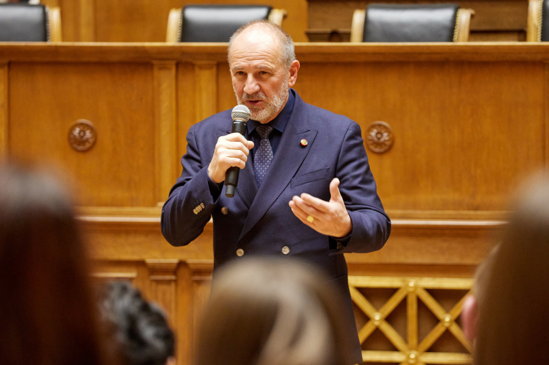 Begrüßung Bundesratspräsident Peter Samt (FPÖ)