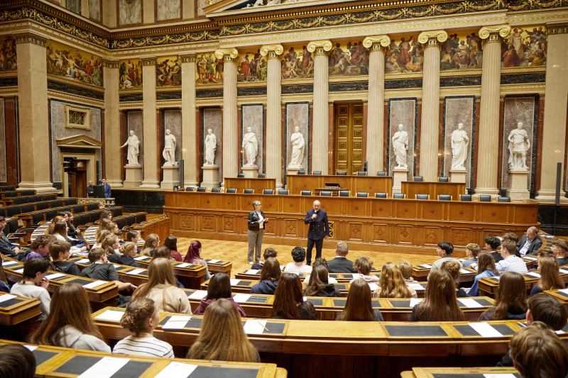 Begrüßung Bundesratspräsident Peter Samt (FPÖ)