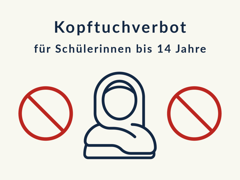 Piktogramm mit Kopftuch