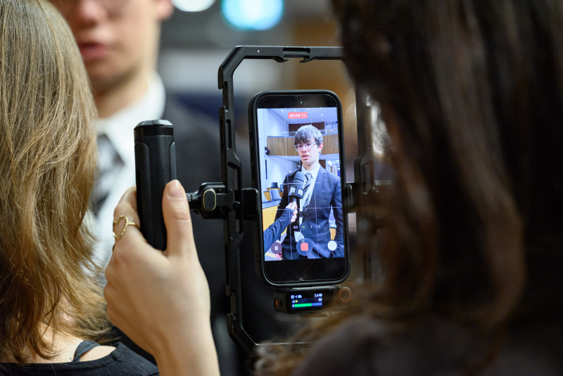 Schüler im Interview