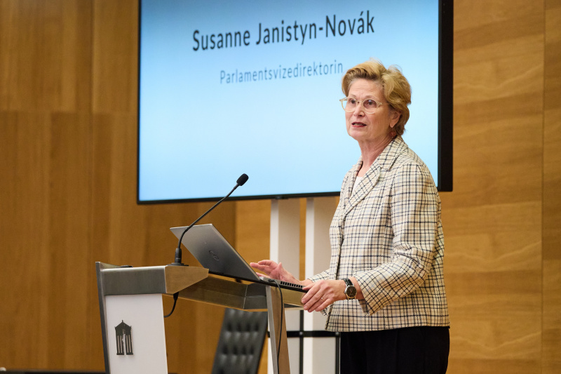 Eröffnungsworte Parlamentsvizedirektorin Susanne Janistyn-Novák
