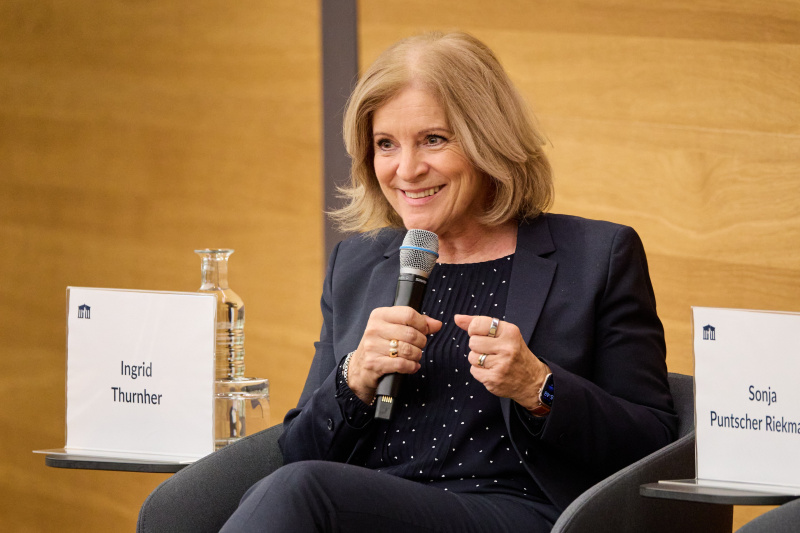 Podiumsdiskussion. Radiodirektorin Ingrid Thurnher - ORF