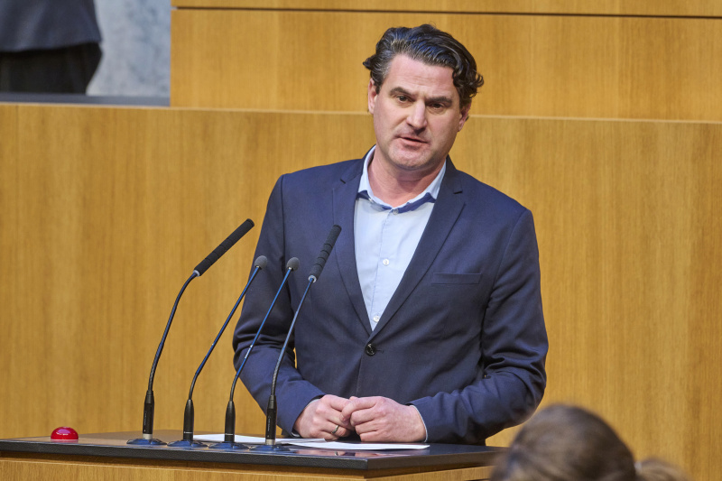 Am Rednerpult Nationalratsabgeordneter Christoph Zarits (ÖVP)