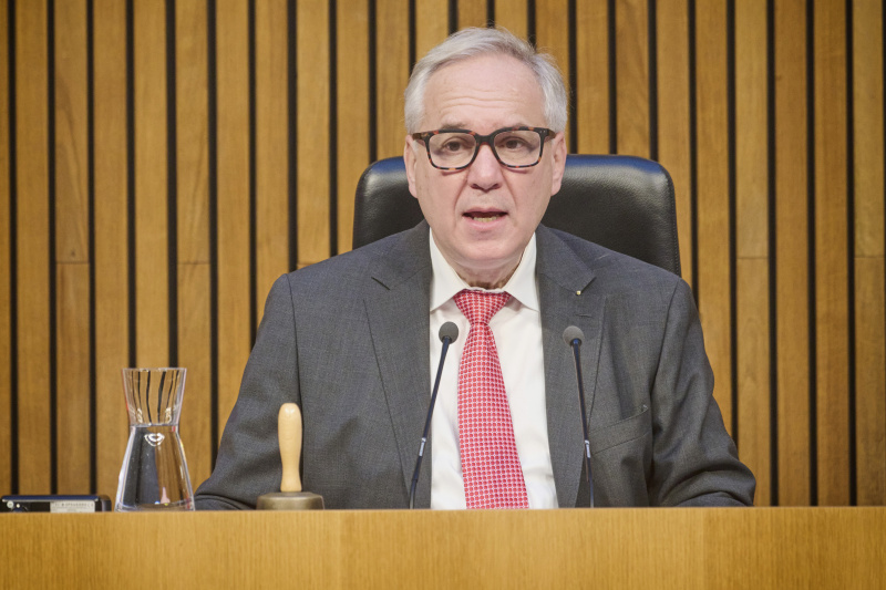 Sitzungseröffnung durch Nationalratspräsident Walter Rosenkranz (FPÖ)