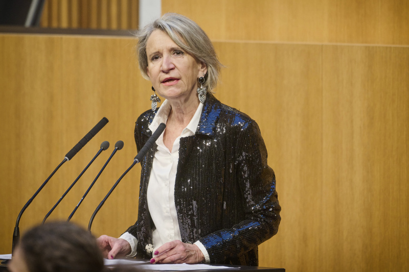 Am Rednerinnenpult Nationalratsabgeordnete Romana Deckenbacher (ÖVP)