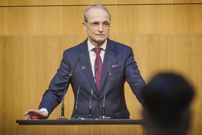 Am Rednerpult Nationalratsabgeordneter Wolfgang Gerstl (ÖVP)