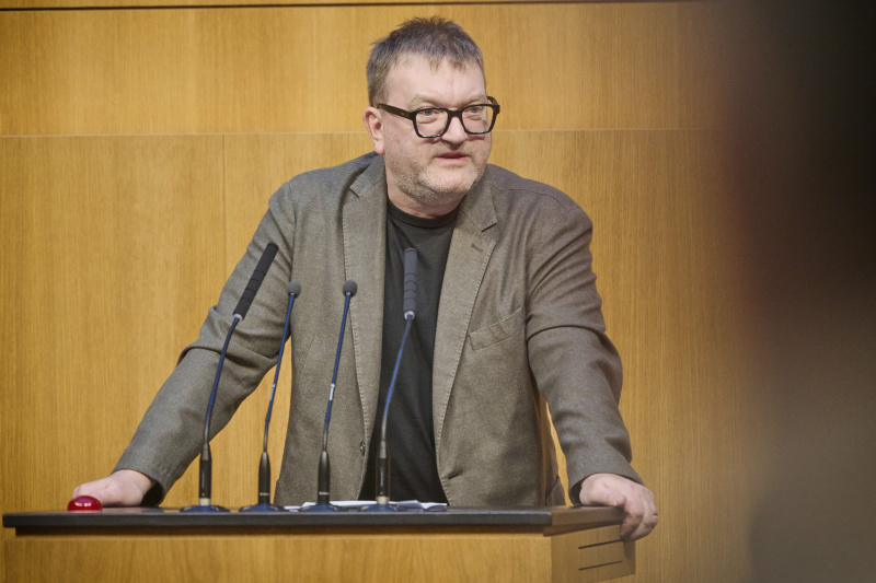 Am Rednerpult Nationalratsabgeordneter Markus Koza (GRÜNE)