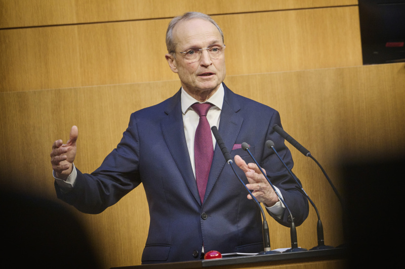 Am Rednerpult Nationalratsabgeordneter Wolfgang Gerstl (ÖVP)