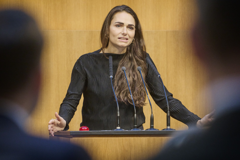 Am Rednerinnenpult Nationalratsabgeordnete Barbara Neßler (GRÜNE)